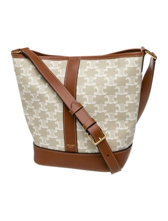 Celine Triomphe Bucket Bag Small 2024