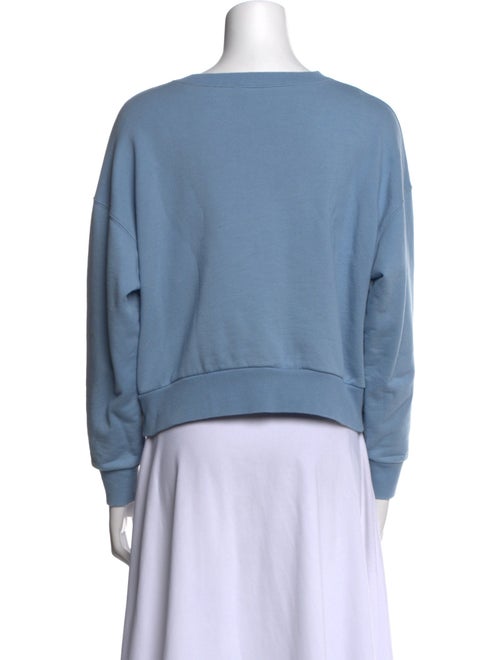 Celine Graphic Print Crew Neck Sweatshirt