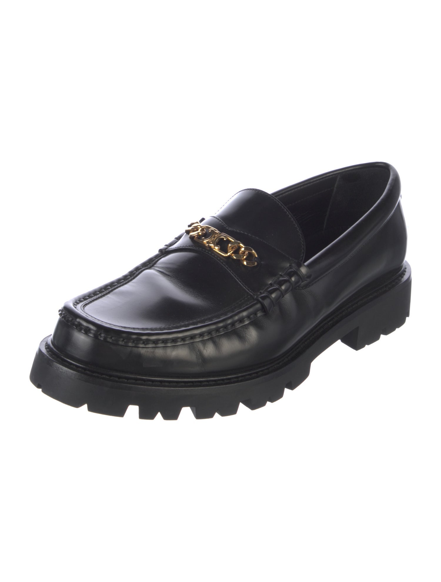Celine Patent Leather Loafers