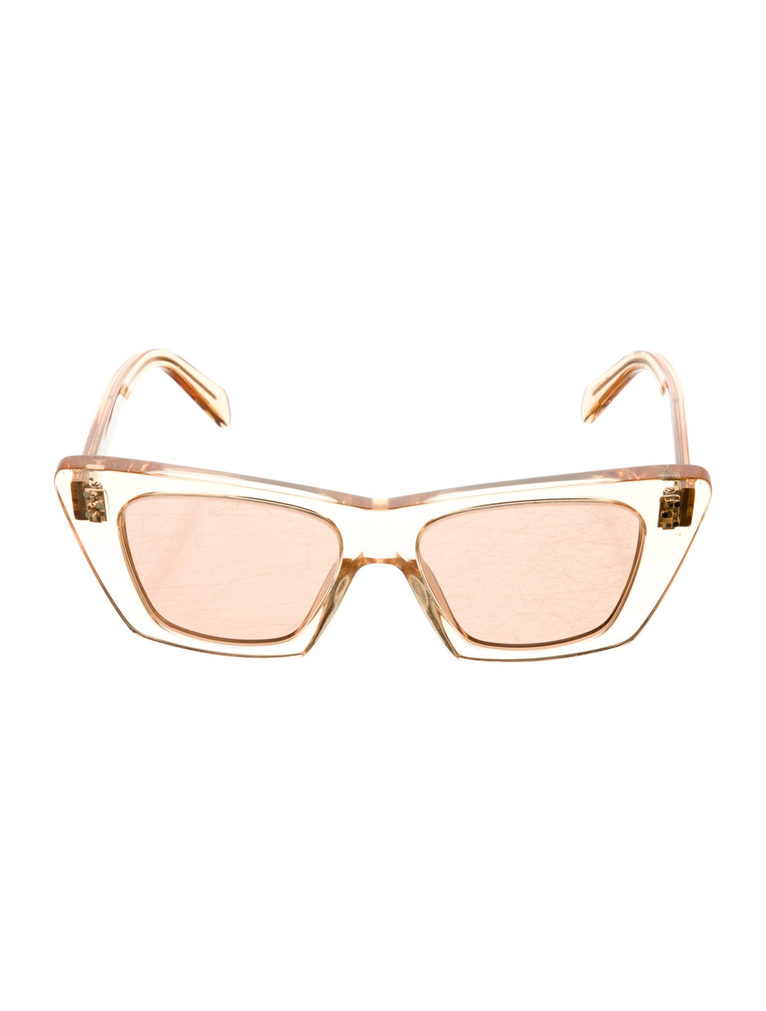 Celine Cat-Eye Mirrored Sunglasses