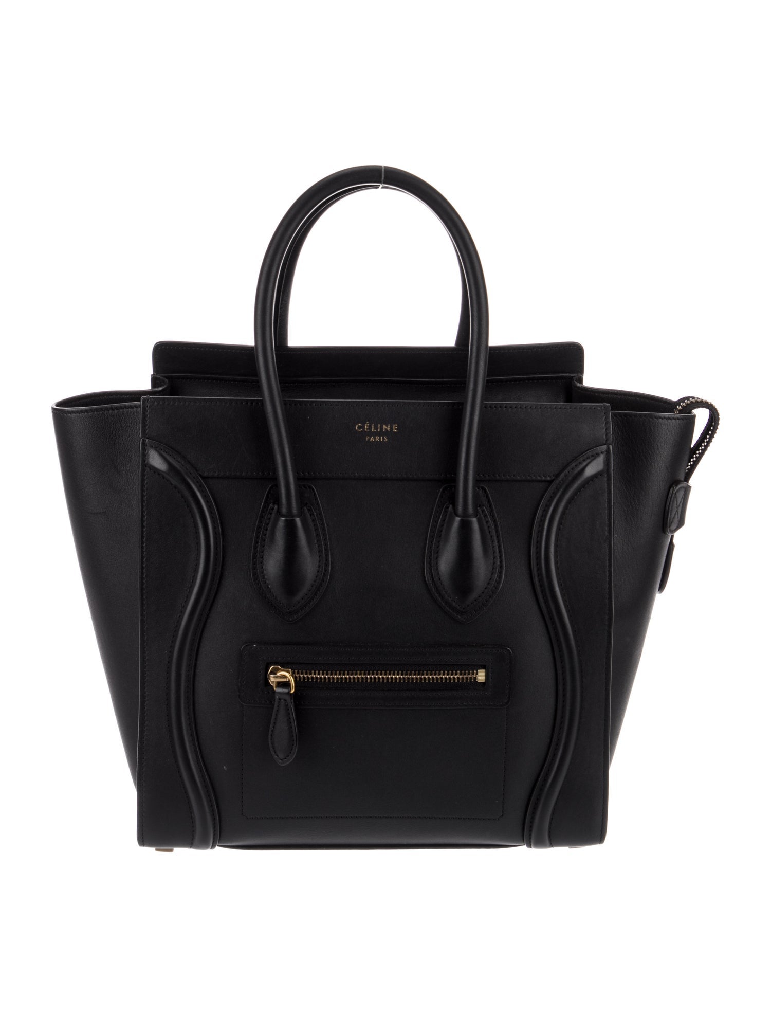 Celine Leather Luggage Micro