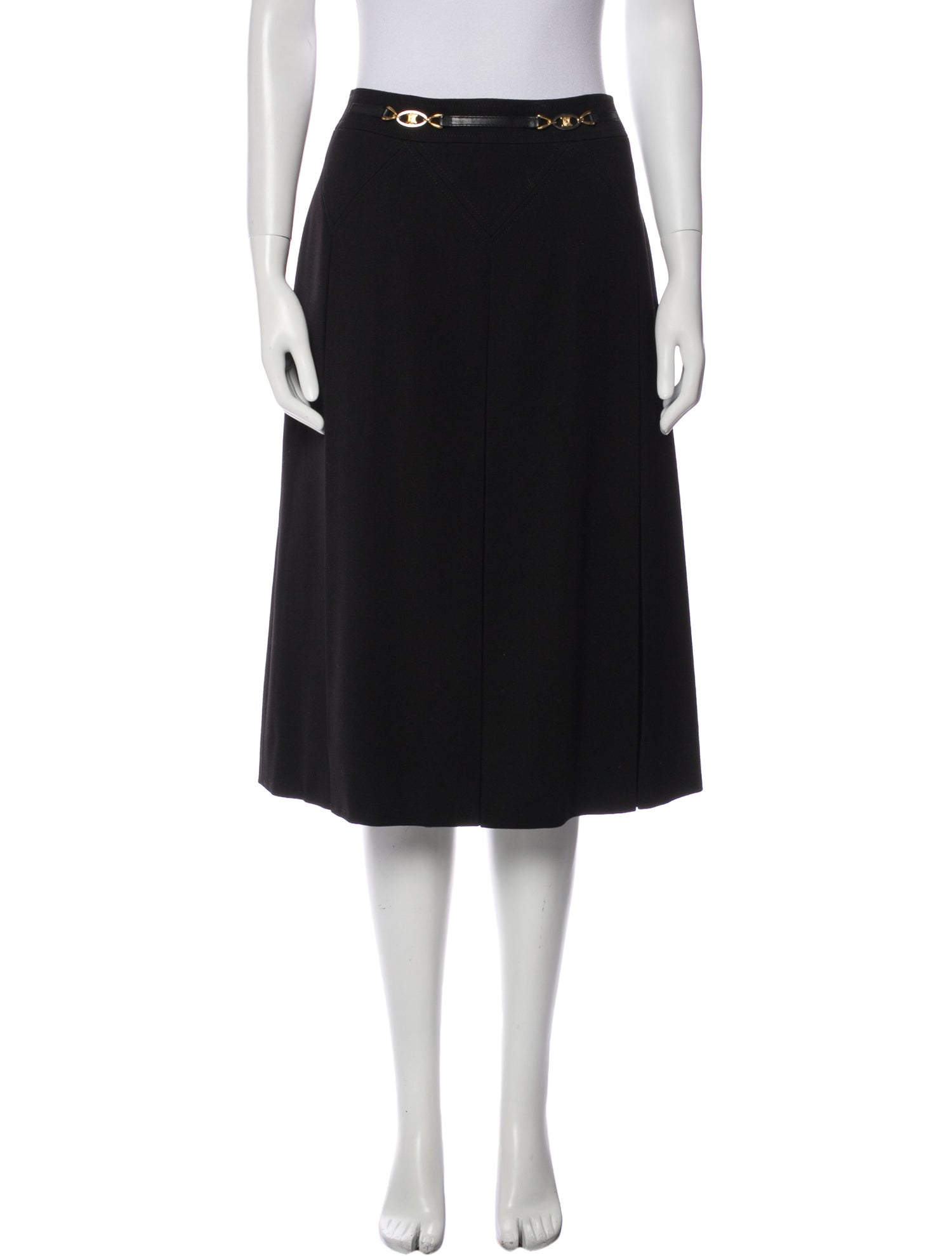 Celine Vintage Knee-Length Skirt