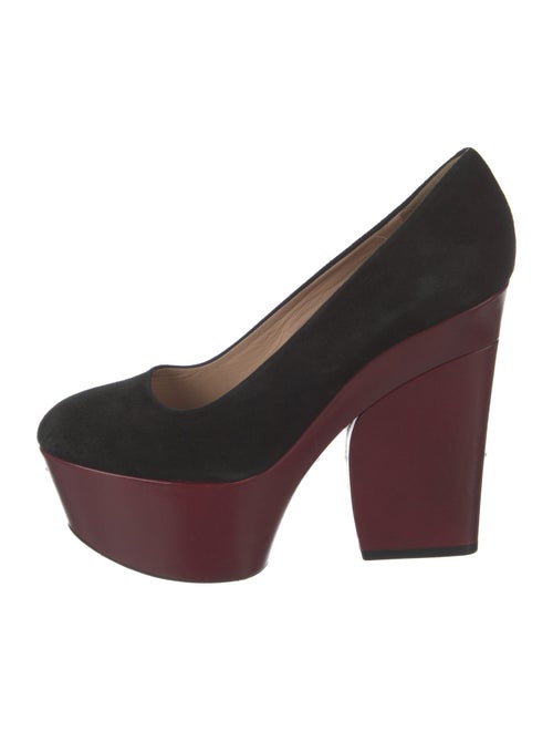 Celine Suede Pumps