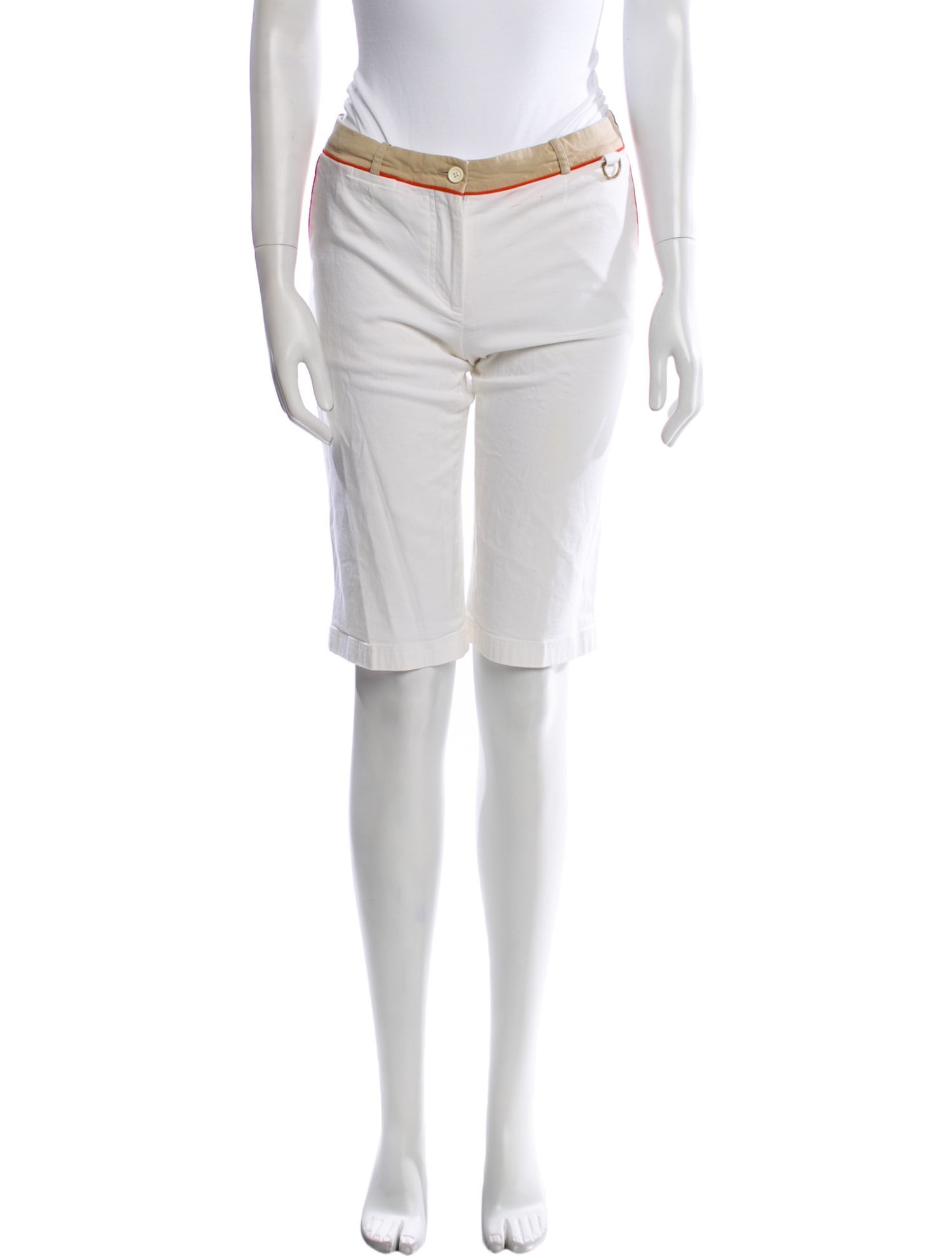 Celine Late 1990's - Early 2000's Knee-Length Shorts