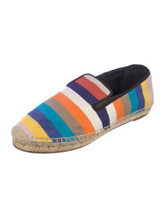 Celine Canvas Striped Espadrilles