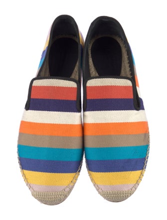 Celine Canvas Striped Espadrilles
