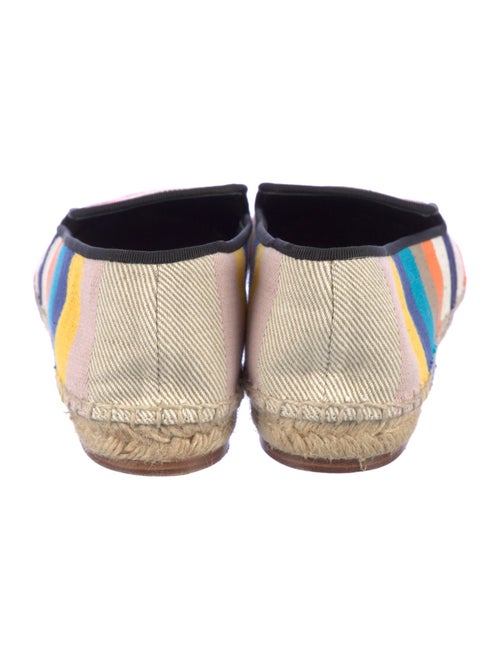 Celine Canvas Striped Espadrilles