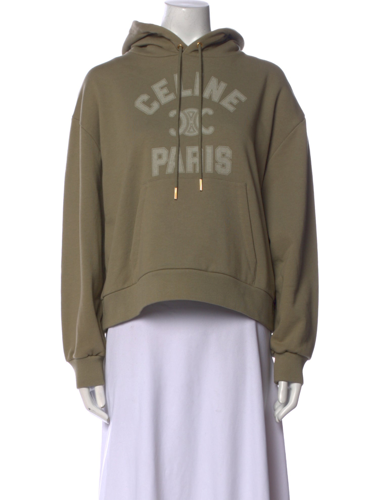 Celine Graphic Print Crew Neck Sweatshirt