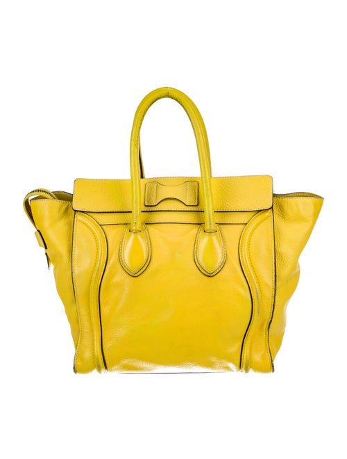 Celine Leather Luggage Mini