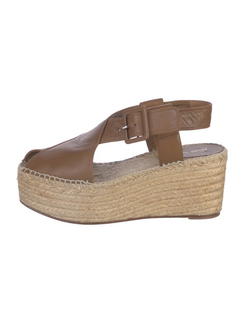 Celine Leather Espadrilles