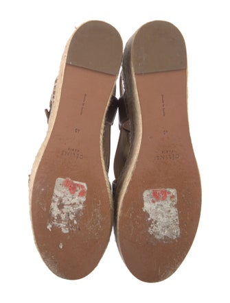 Celine Leather Espadrilles