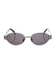 Celine Triomphe Metal Round Sunglasses