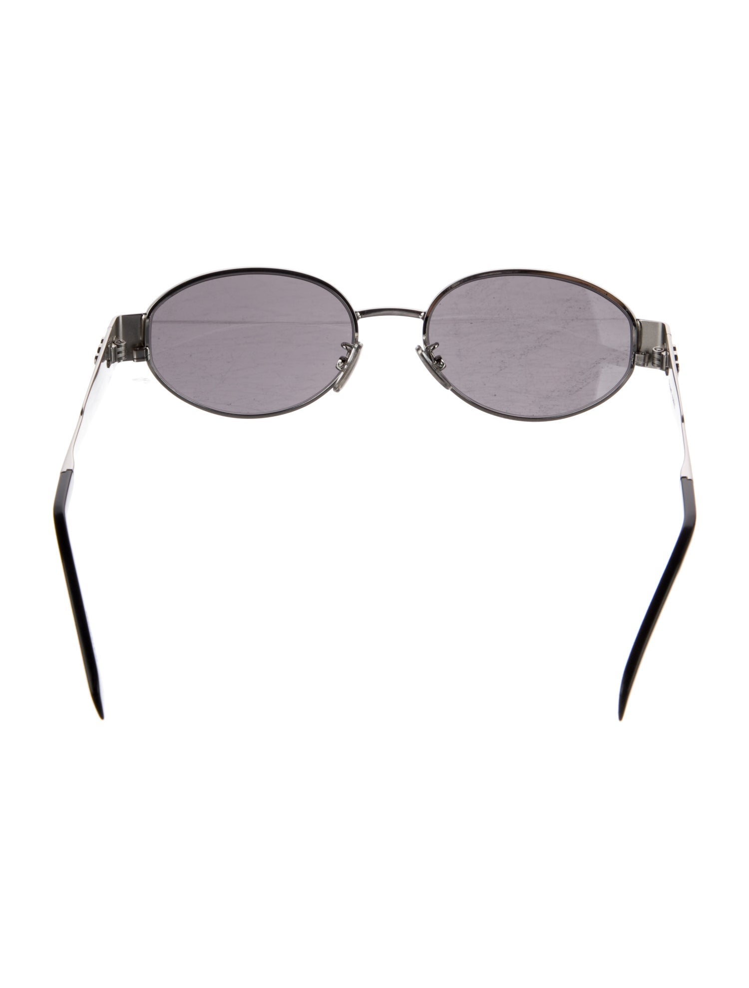 Celine Triomphe Metal Round Sunglasses