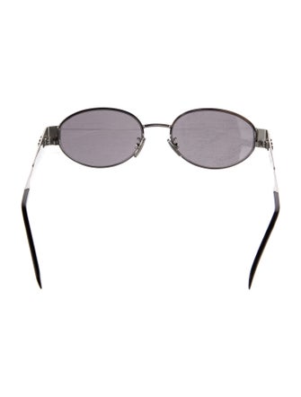 Celine Triomphe Metal Round Sunglasses