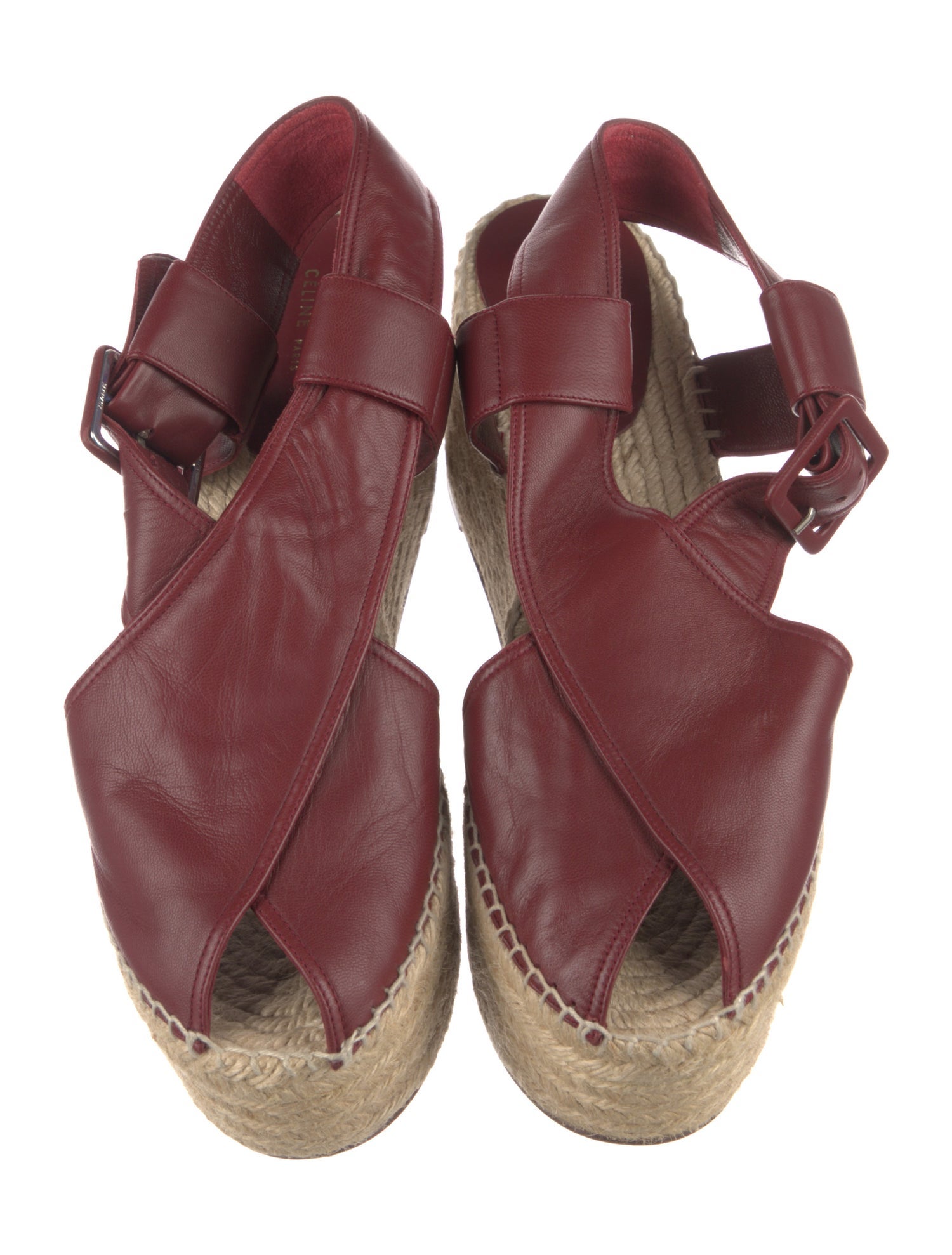 Celine Leather Slingback Pumps