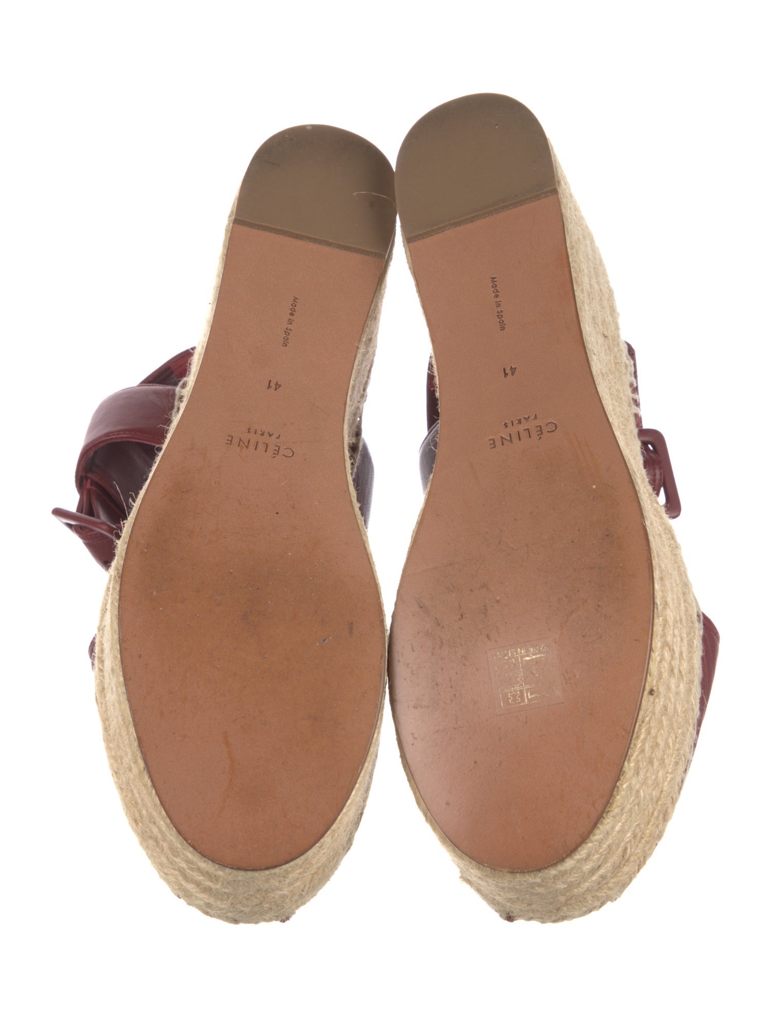 Celine Leather Slingback Pumps