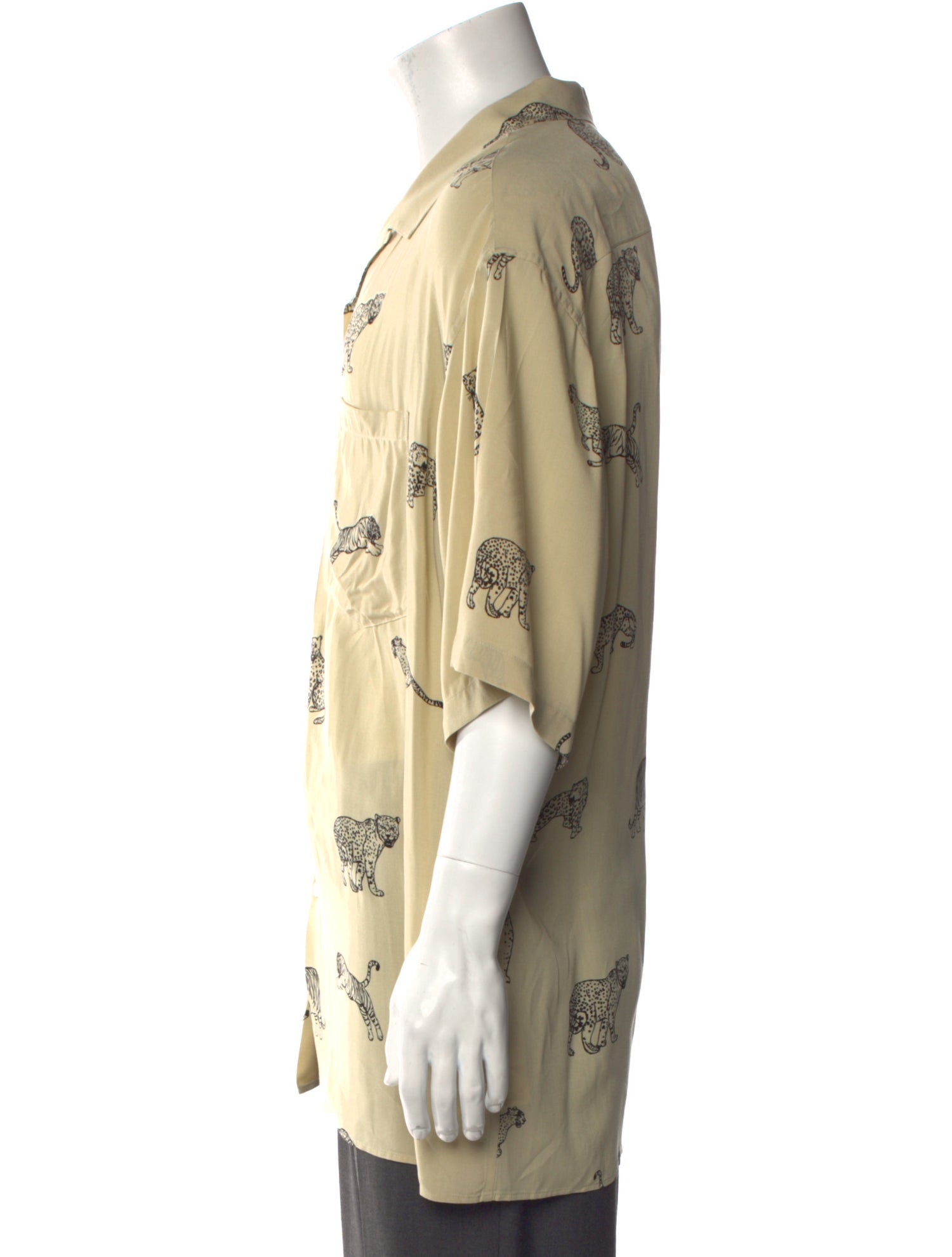 Celine Graphic Print Three-Quarter Sleeve Shirt w/ Tags