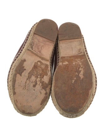 Celine Leather Espadrilles