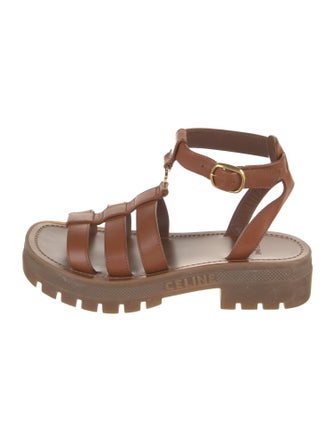 Celine Leather Gladiator Sandals