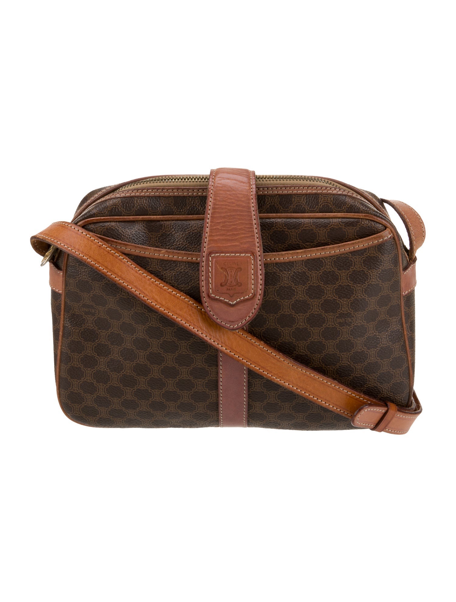 Celine Macadam Messenger Bag Vintage