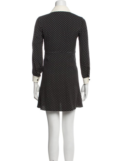Celine Polka Dot Print Mini Dress