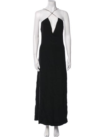 Celine Silk Long Dress