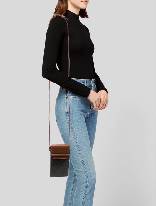 Celine Triomphe Phone Pouch
