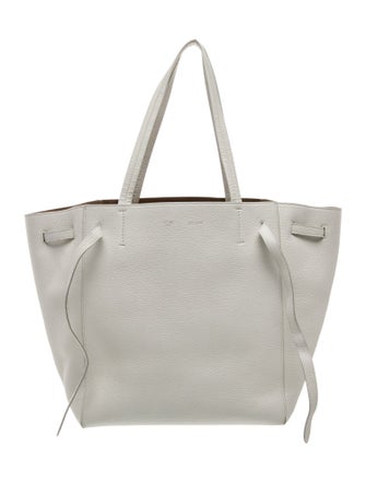 Celine Leather Cabas Phantom w/Belt Small