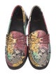 Celine Python Animal Print Loafers