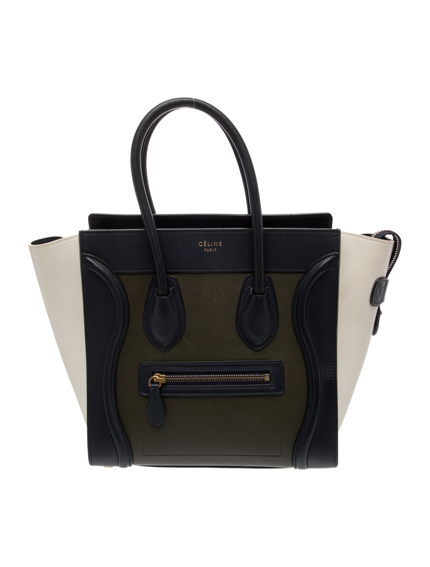 Celine Leather Luggage Micro