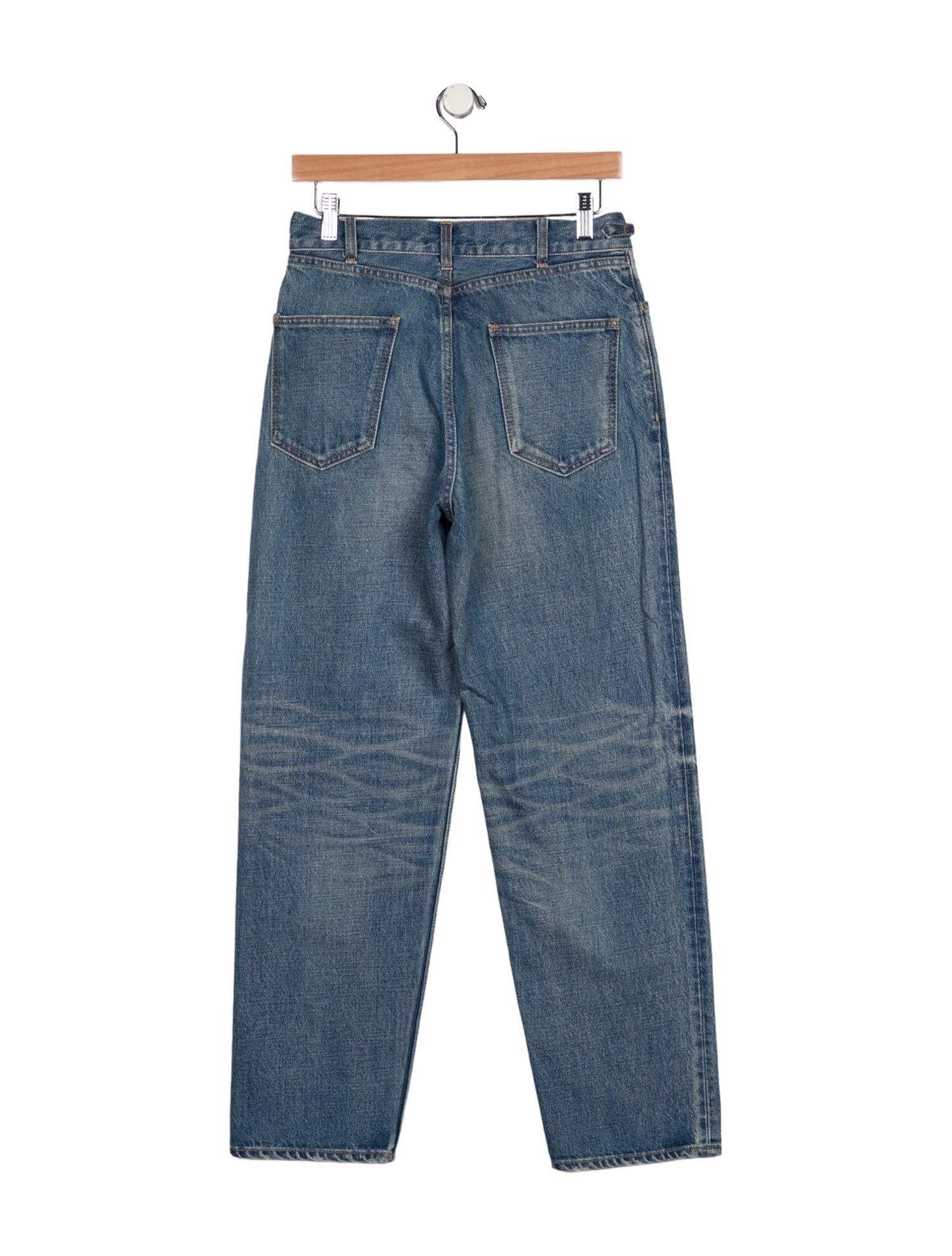 Celine High-Rise Straight Leg Jeans