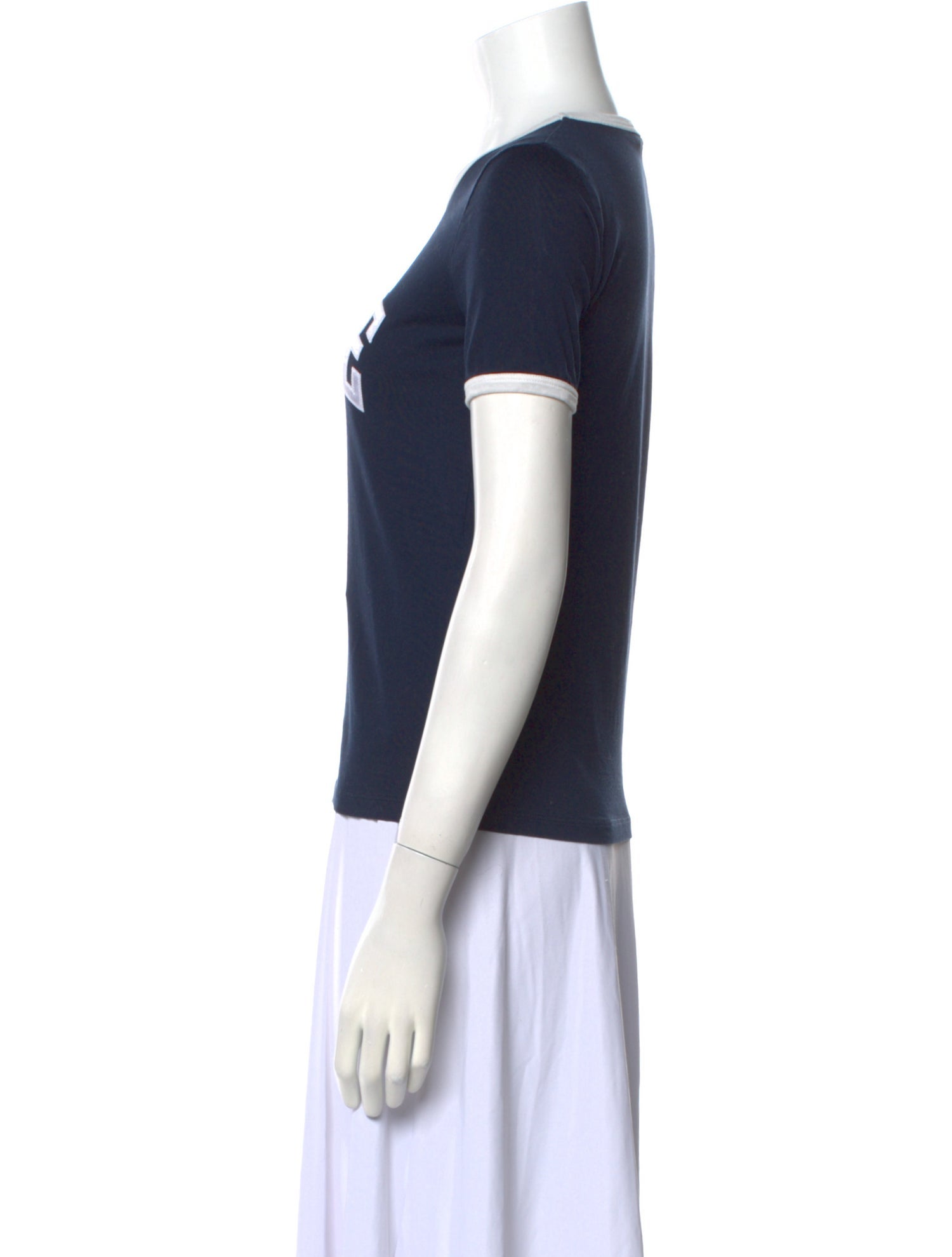 Celine Graphic Print Crew Neck T-Shirt