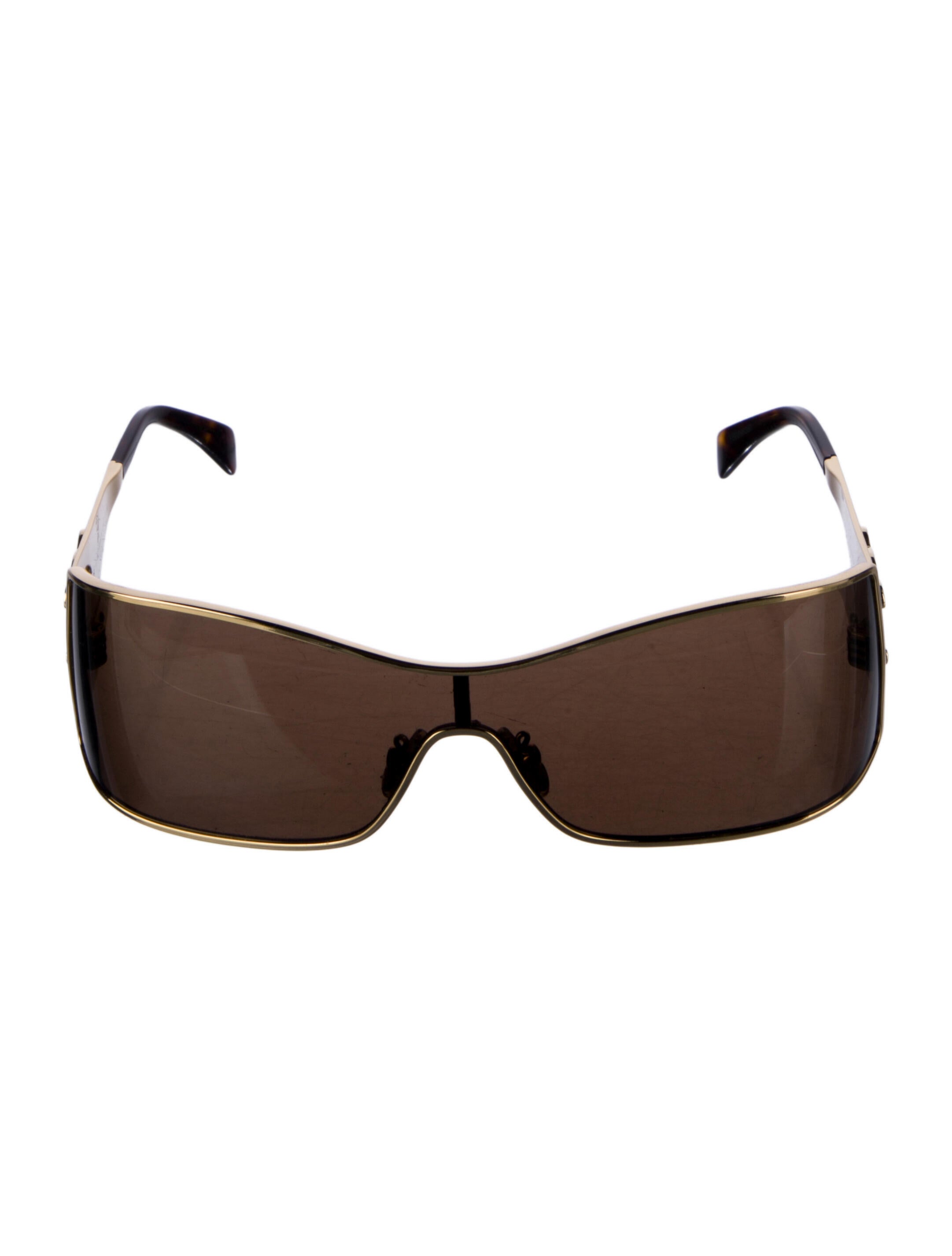 Celine Shield Tinted Sunglasses