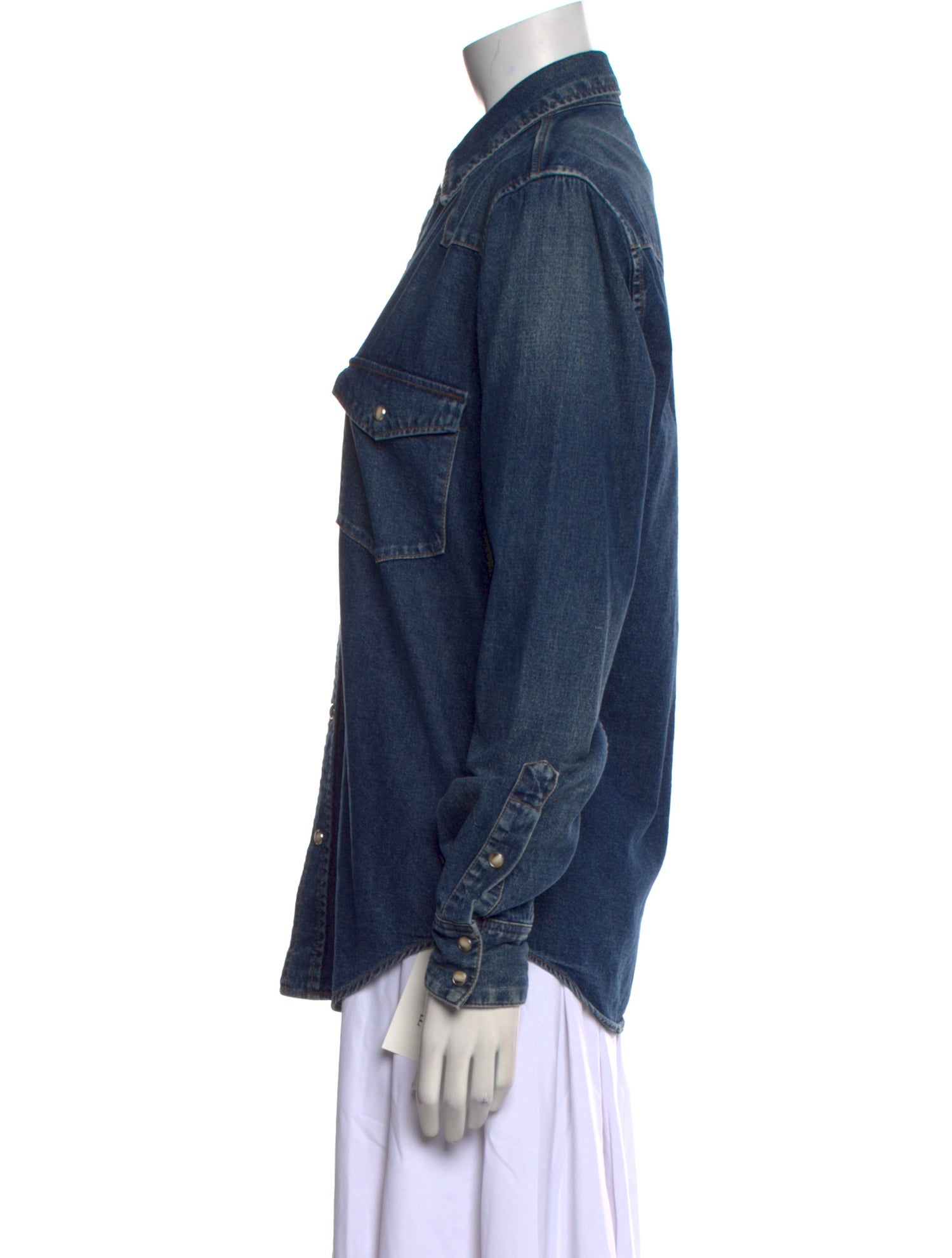 Celine Long Sleeve Button-Up Top