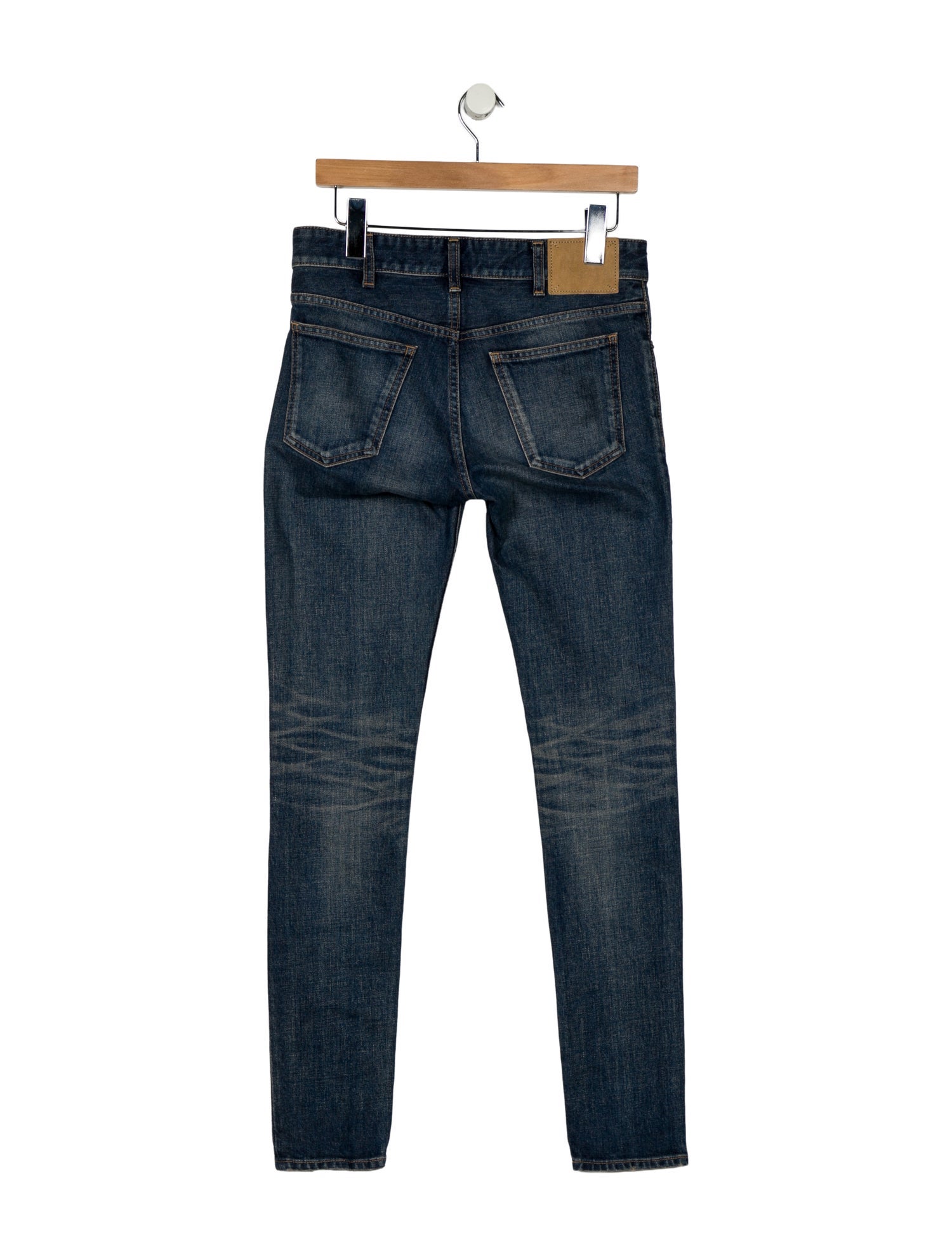 Celine Mid-Rise Skinny Leg Jeans