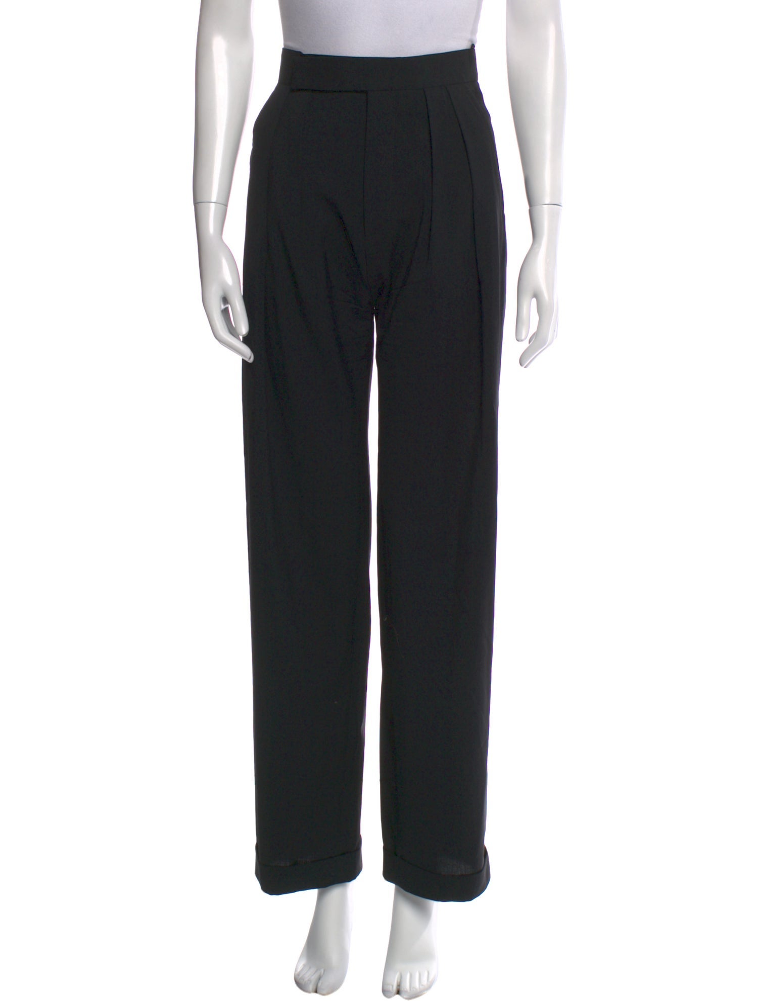 Celine Wool Straight Leg Pants