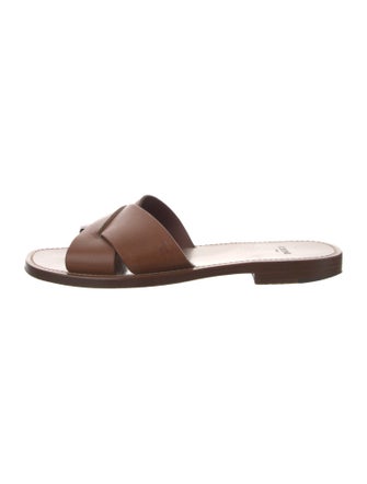 Celine Leather Slides