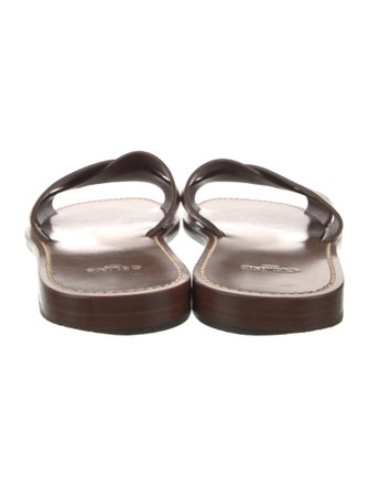 Celine Leather Slides