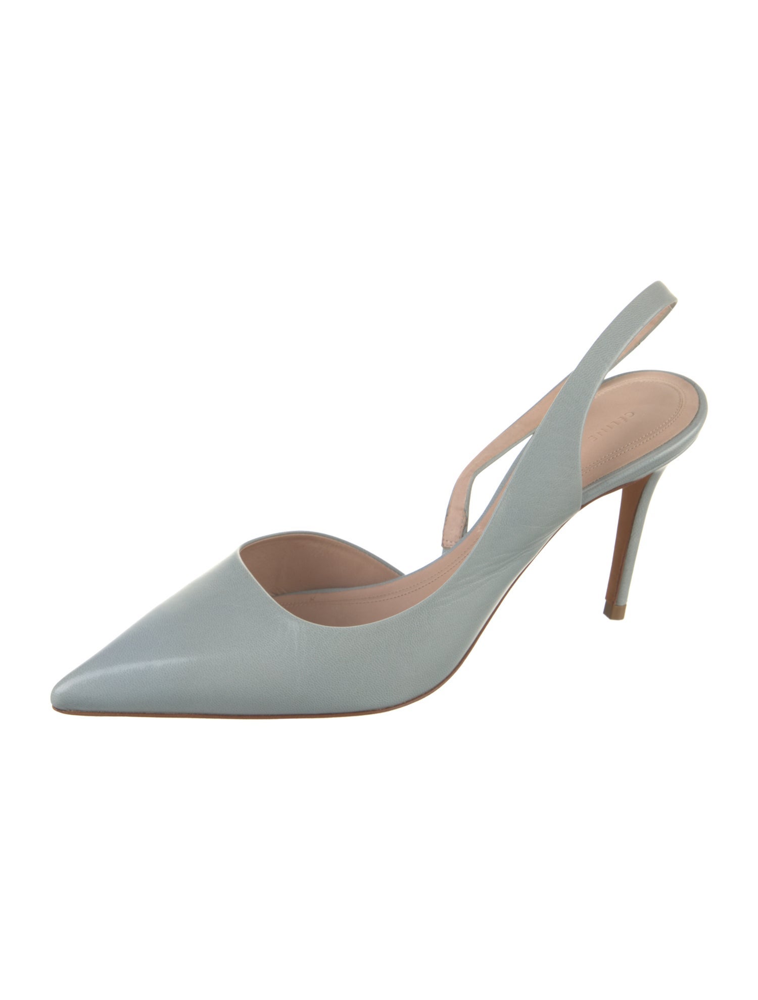 Celine Leather Slingback Pumps
