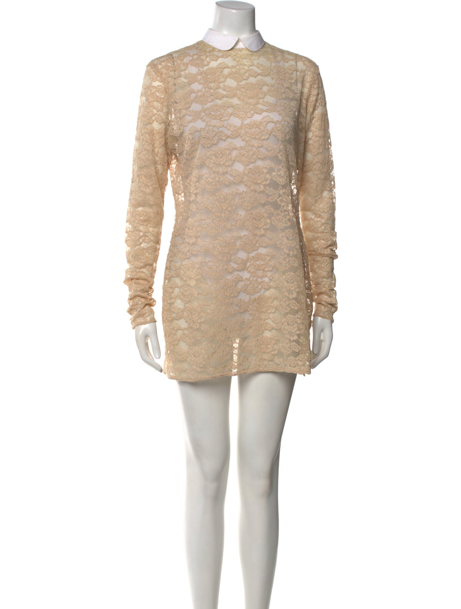 Celine Mock Neck Mini Dress