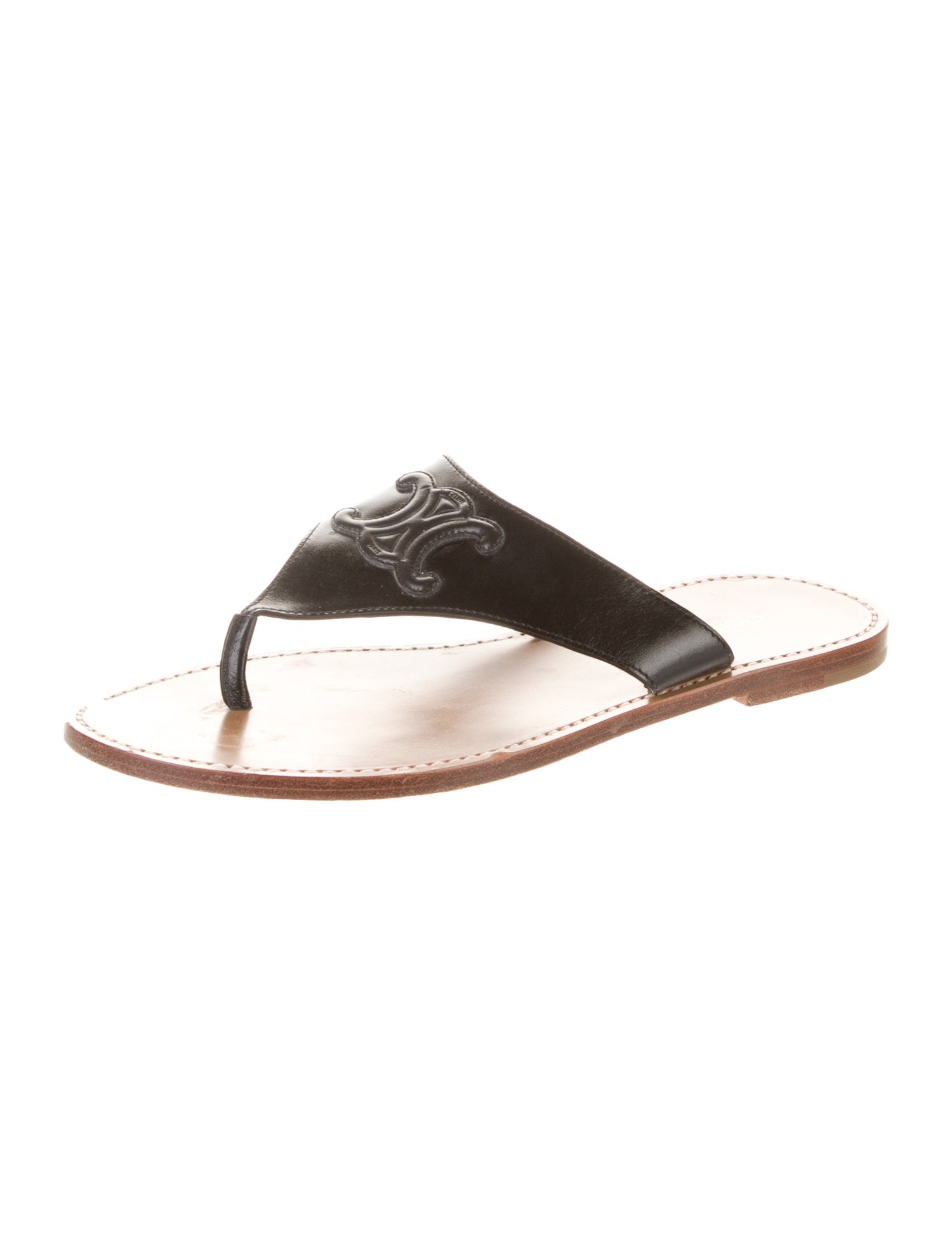 Celine Leather Slides