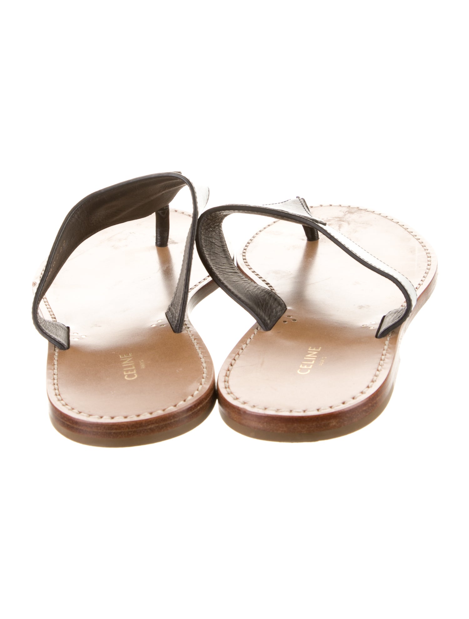 Celine Leather Slides