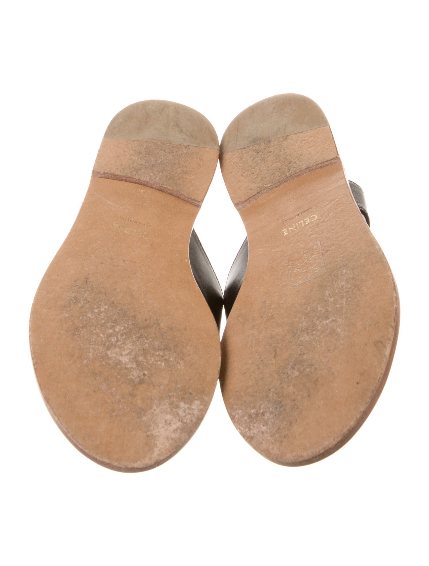 Celine Leather Slides