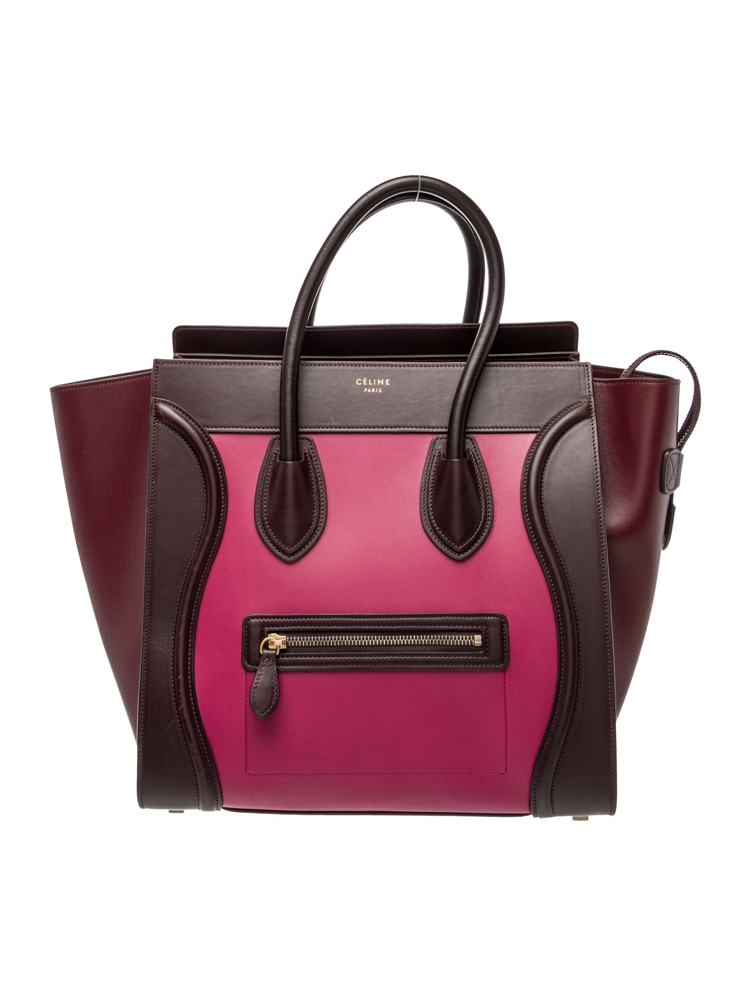 Celine Leather Luggage Mini