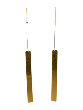 Celine Slide Straight Drop Earrings