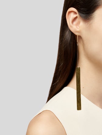 Celine Slide Straight Drop Earrings