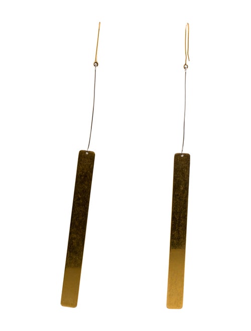 Celine Slide Straight Drop Earrings