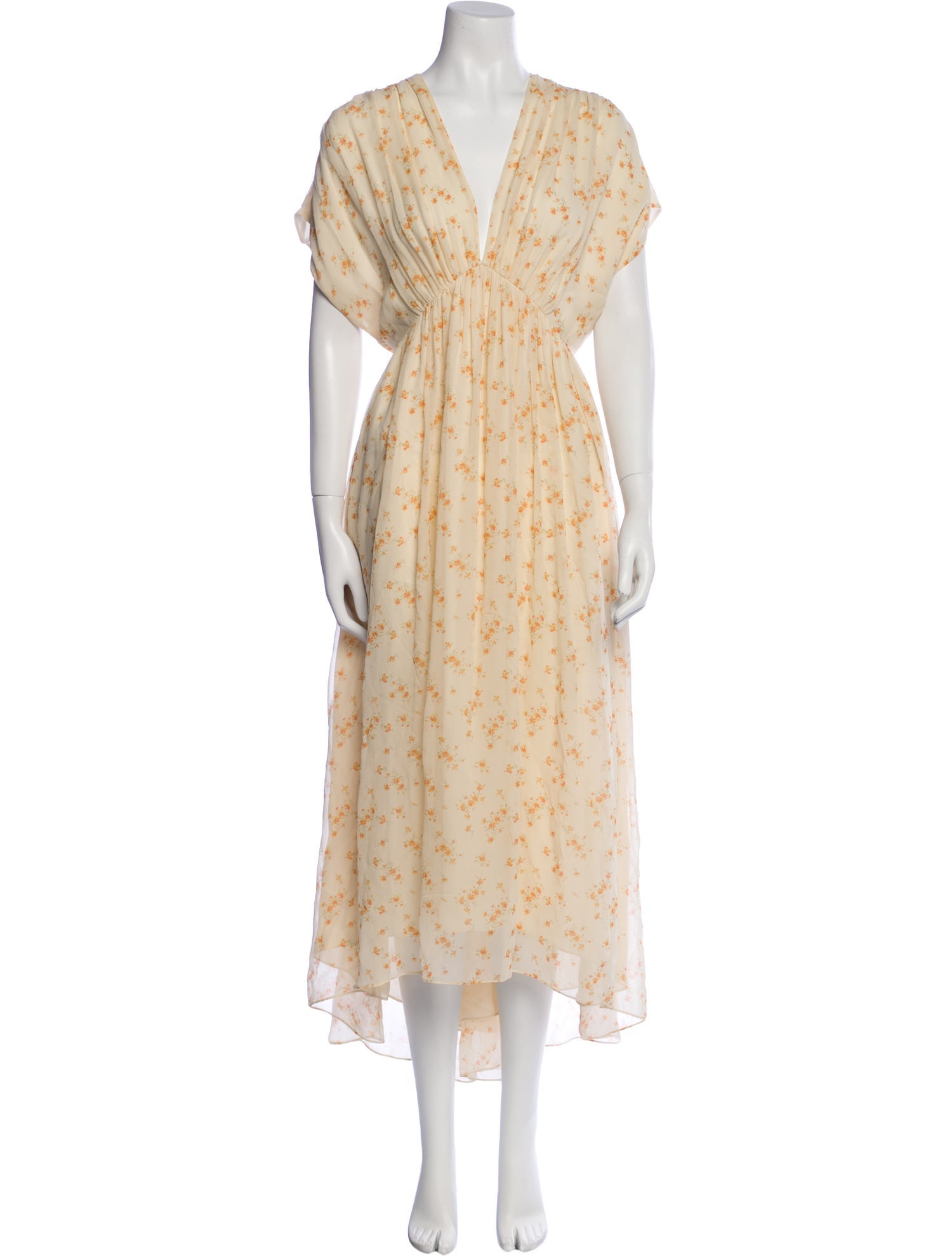 Celine Silk Long Dress