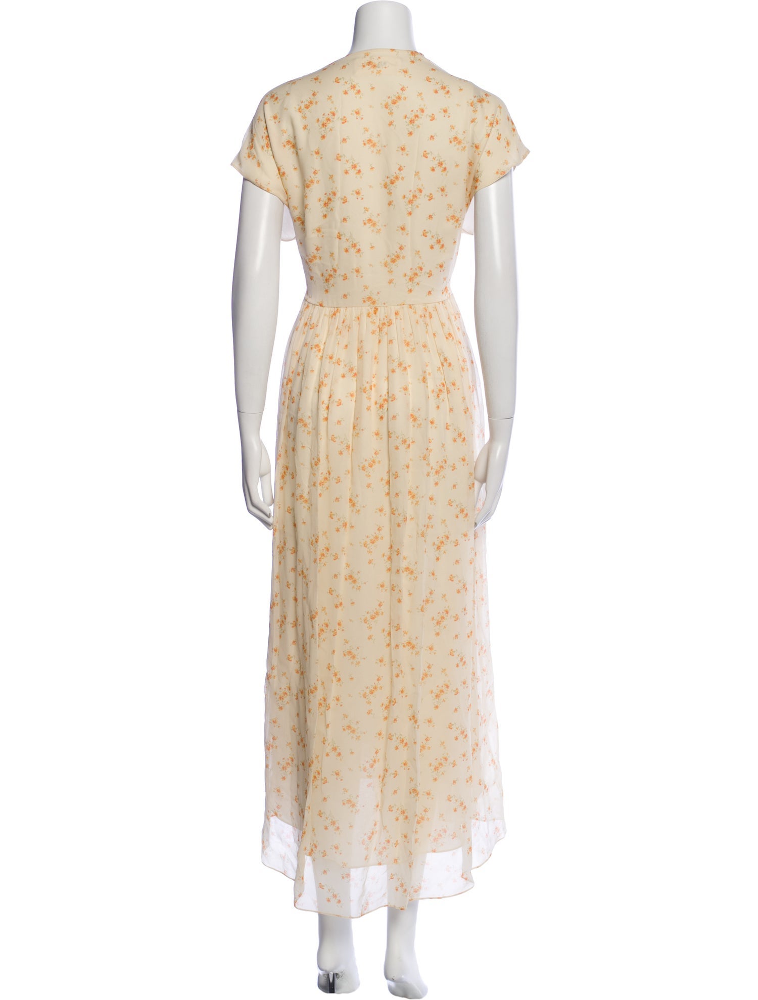 Celine Silk Long Dress