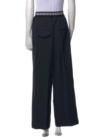 Celine Wool Wide Leg Pants